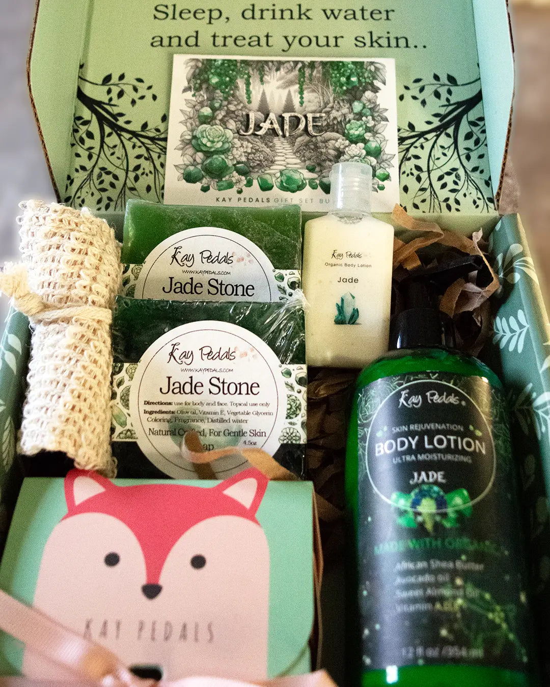 Jade Stone Skincare Bundle Gift Set