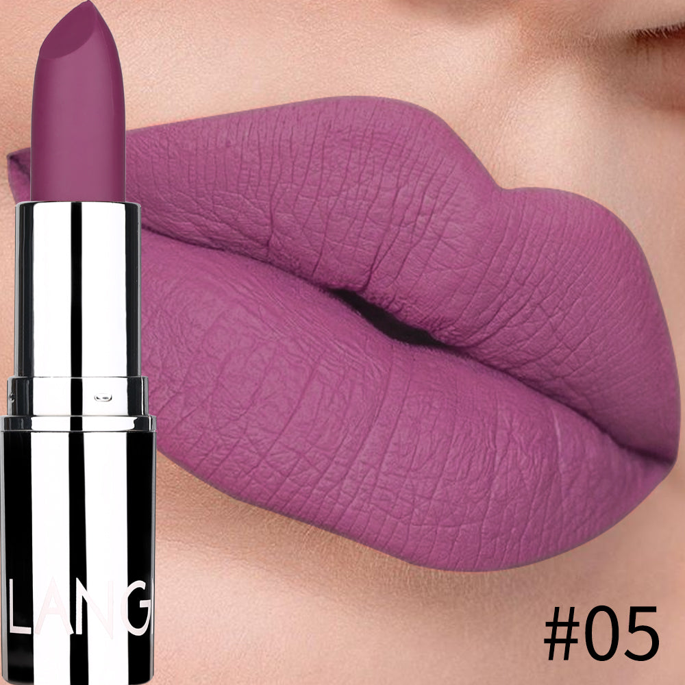 Matte Silver Long-Lasting Lipstick