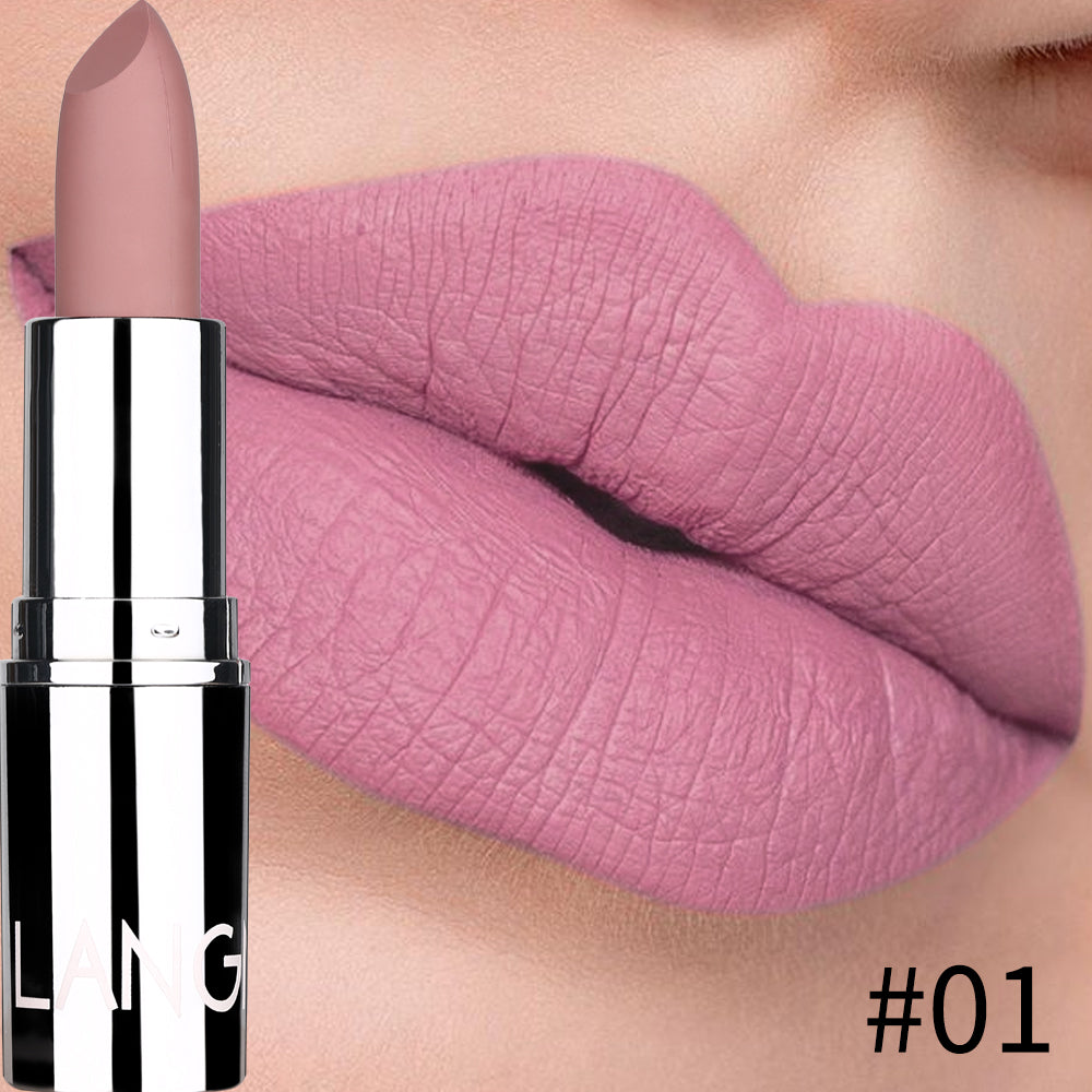 Matte Silver Long-Lasting Lipstick