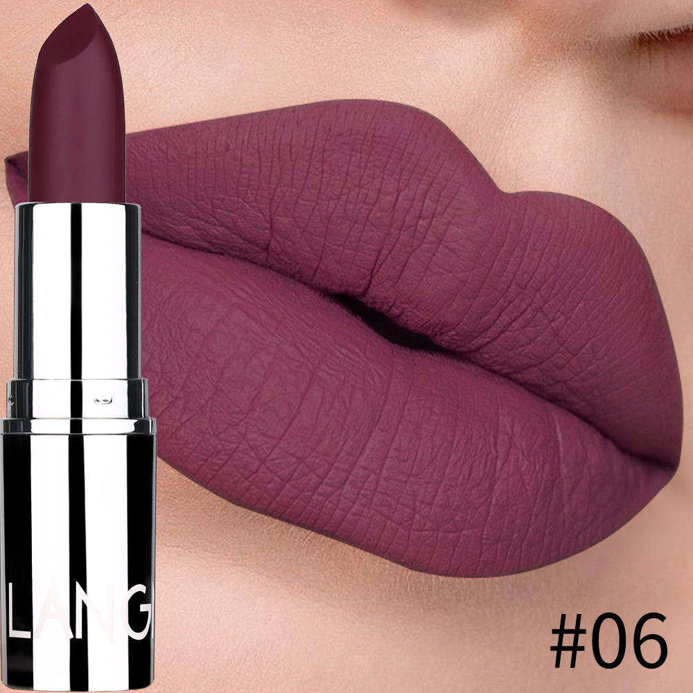 Matte Silver Long-Lasting Lipstick